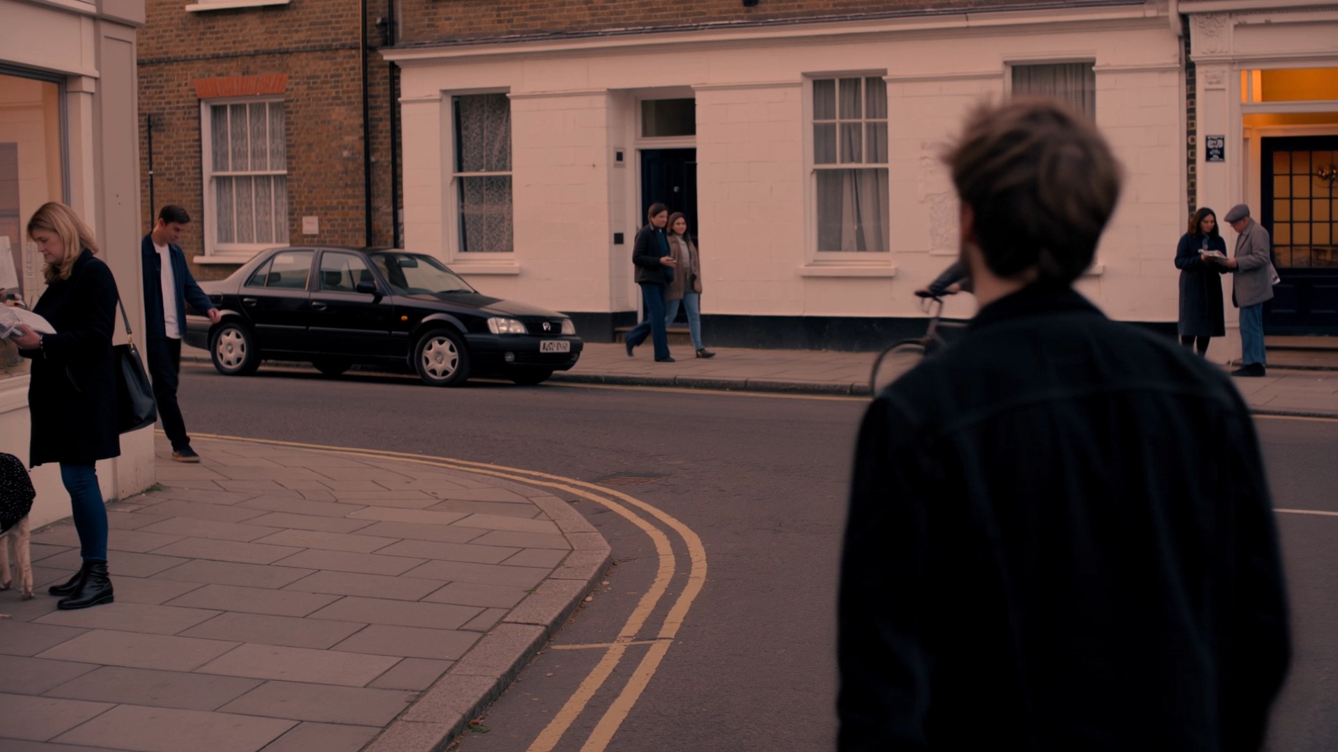 Official example frame from a continuous cinematic street scene